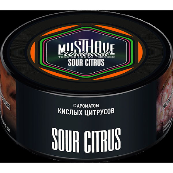 Табак Must Have Sour Citrus 125 грамм в Иркутске