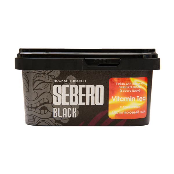 Табак Sebero Black Vitamin Tea Облепиховый Чай 200 грамм в Иркутске