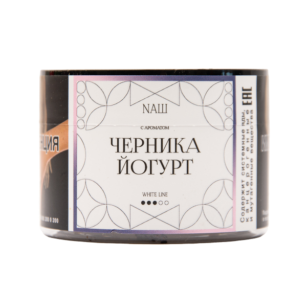 Табак NАШ White Черника Йогурт 40 грамм в Иркутске