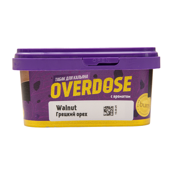 Табак Overdose Walnut 200 грамм в Иркутске