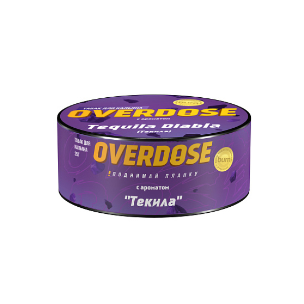 Табак Overdose Tequila Diabla 25 грамм в Иркутске