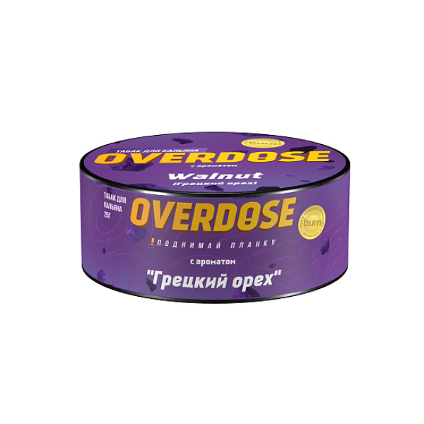 Табак Overdose Walnut 25 грамм в Иркутске