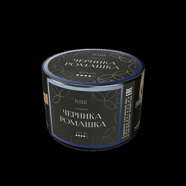 Табак Nаш Black Черника Ромашка 40 грамм в Иркутске