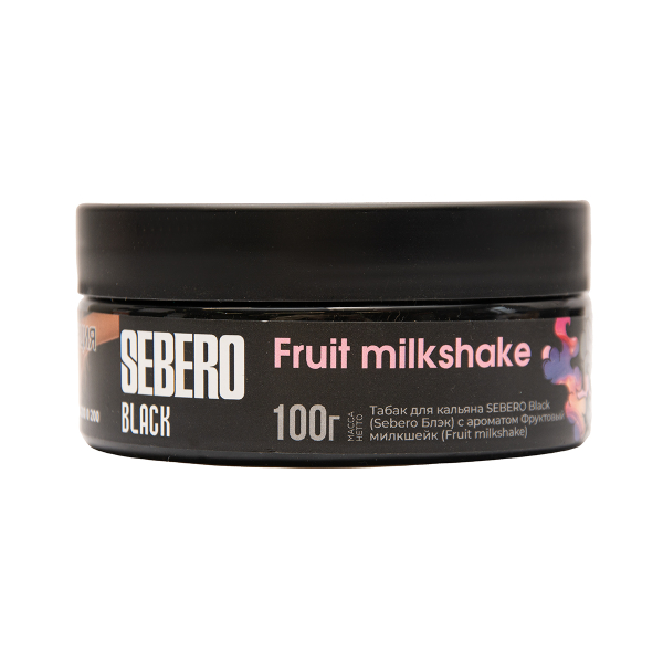 Табак Sebero Black Fruit Milkshake 100 грамм в Иркутске