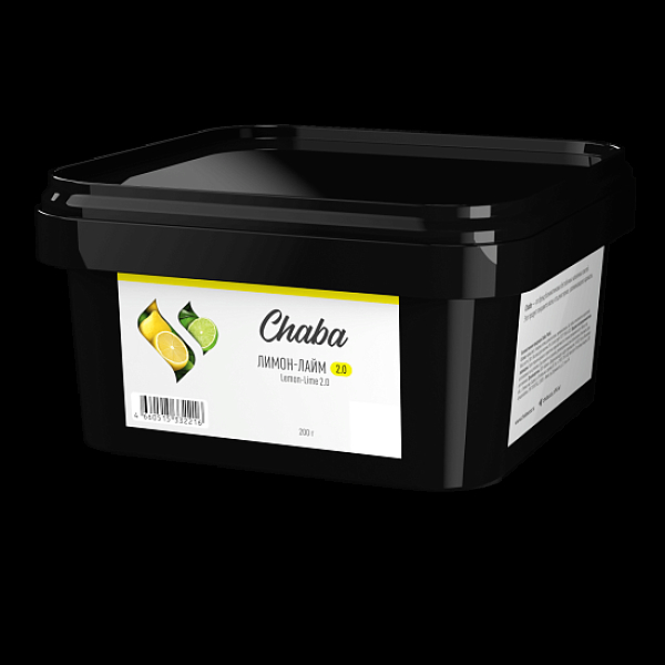 Безникотиновая смесь Chaba Lemon Lime 2.0 Лимон Лайм 200 грамм в Иркутске