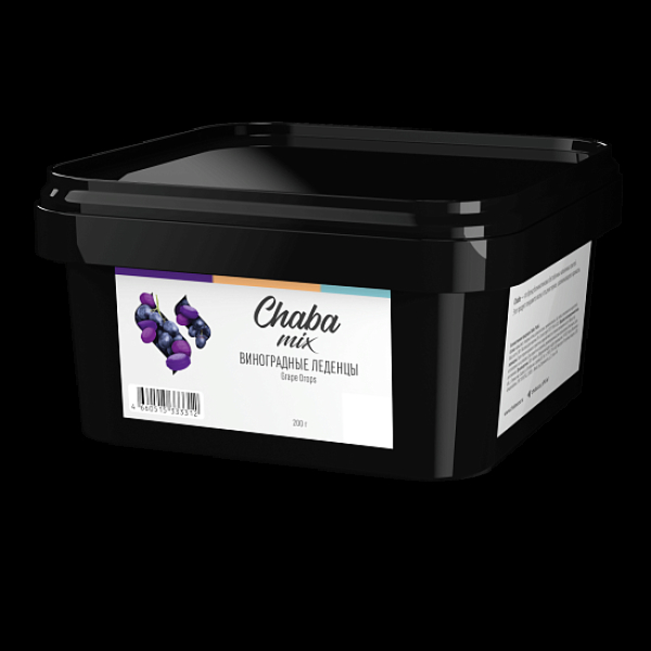 Безникотиновая смесь Chaba Mix Grape Drops Виноградные Леденцы 200 грамм в Иркутске