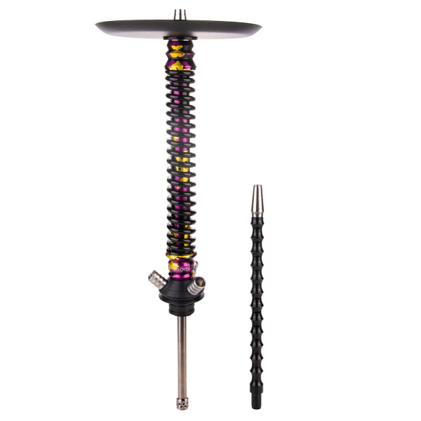 Кальян Mamay Customs Coilover Большой   Пурпурный/золотой Камуфляж Чёрный в Иркутске