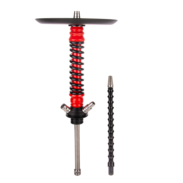 Кальян Mamay Customs Coilover Mini  Красный Чёрный в Иркутске
