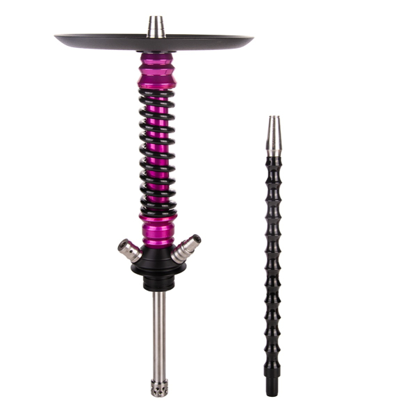 Кальян Mamay Customs Coilover Mini  Розовый Лак Чёрный в Иркутске