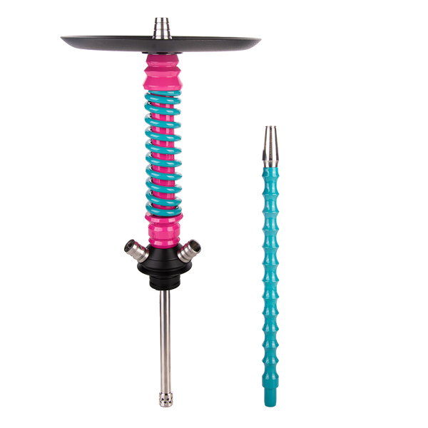 Кальян Mamay Customs Coilover Mini  Фуксия Морская Волна в Иркутске