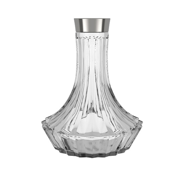 Колба Alpha Hookah Craft Twistlock На Резьбе Прозрачная  Silver в Иркутске