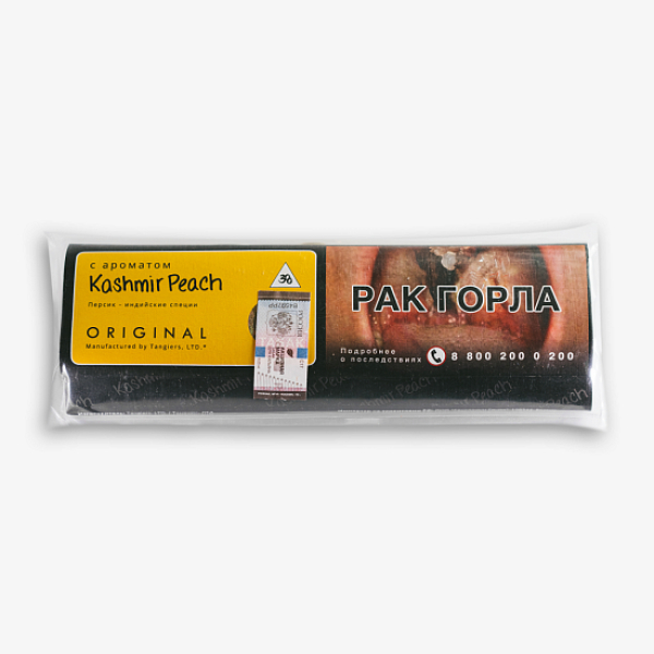 Табак Tangiers Kashmir Peach Персик Кашмир 100 грамм в Иркутске