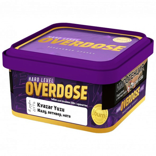 Табак Overdose Kvazar Yuzu 200 грамм в Иркутске