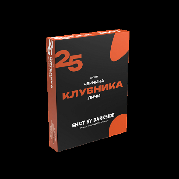 Табак Darkside Shot Клубника Черника Личи 25 25 грамм в Иркутске