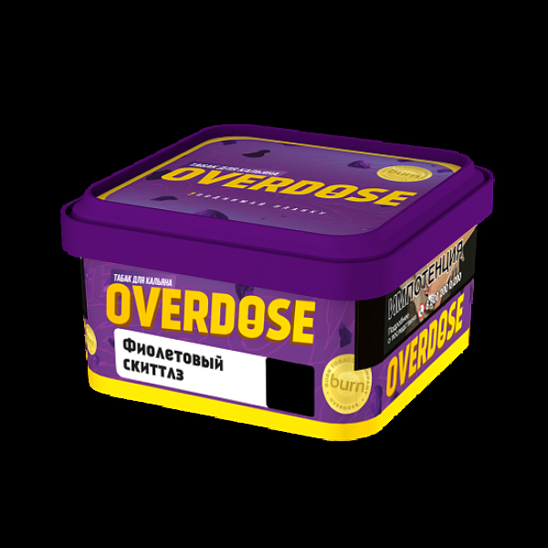 Табак Overdose Фиолетовый Скиттлз 200 грамм в Иркутске