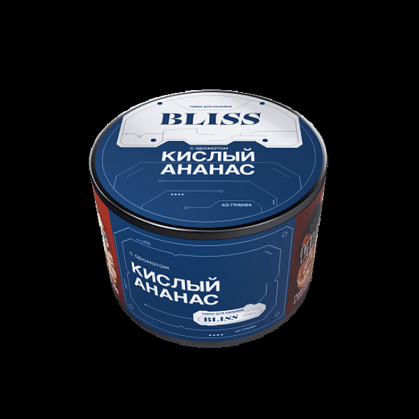 Табак Bliss Кислая Ананас 40 грамм в Иркутске