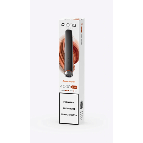 Электронка Plonq Plus Pro Black Лесной Орех 4000 затяжек в Иркутске