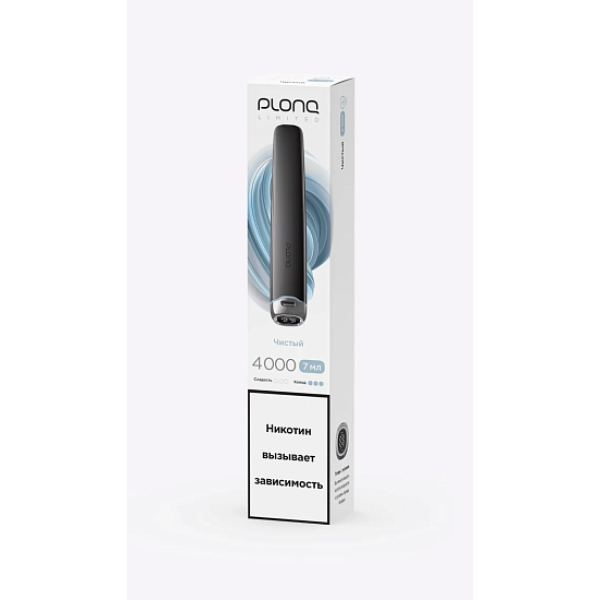Электронка Plonq Plus Pro Black Чистый 4000 затяжек в Иркутске