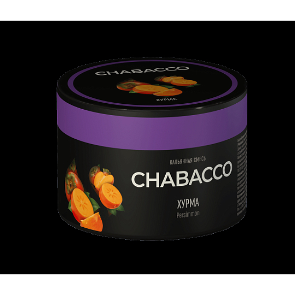 Бестабачная смесь Chabacco Persimmon Хурма Medium 40 грамм в Иркутске