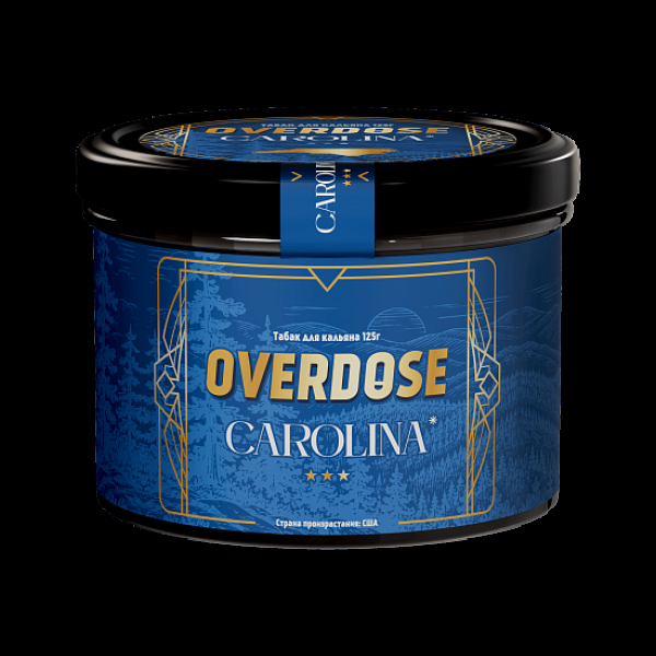 Табак Overdose No Aroma Америка Carolina 125 грамм в Иркутске