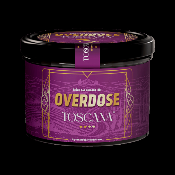 Табак Overdose No Aroma Италия Toscana 125 грамм в Иркутске