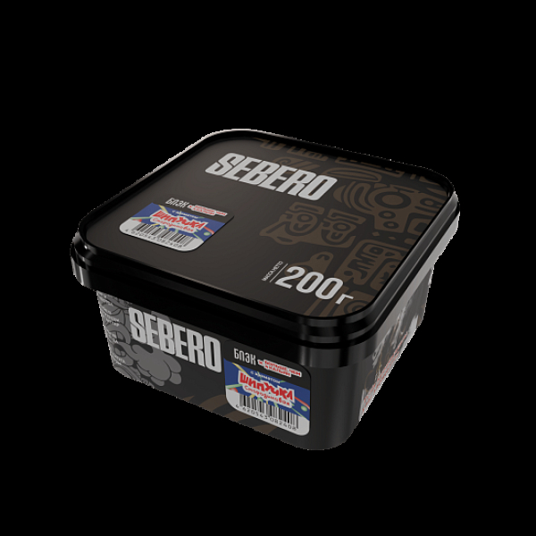 Табак Sebero Black Бчк Смородиновая Шипучка 200 грамм в Иркутске