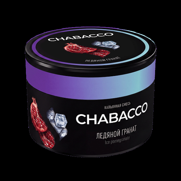 Бестабачная смесь Chabacco Ice Pomegranate Ледяной Гранат Medium 40 грамм в Иркутске