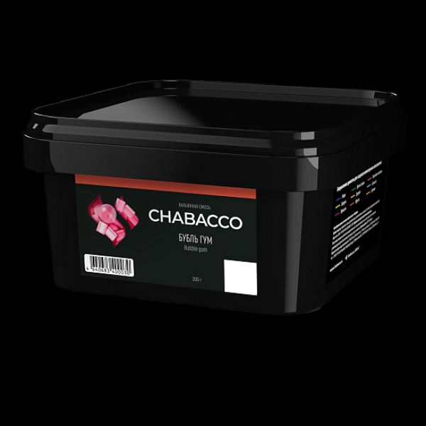 Бестабачная смесь Chabacco Bubble Gum Бубль Гум Medium 200 грамм в Иркутске