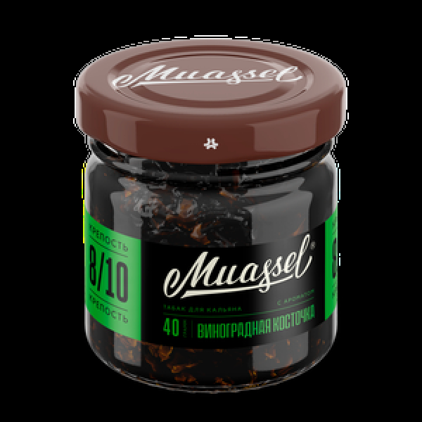Табак Muassel Extra Strong Виноградная Косточка 40 грамм в Иркутске