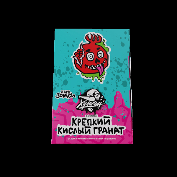 Табак Хулиган Хард Зомби Кислый Гранат 25 грамм в Иркутске