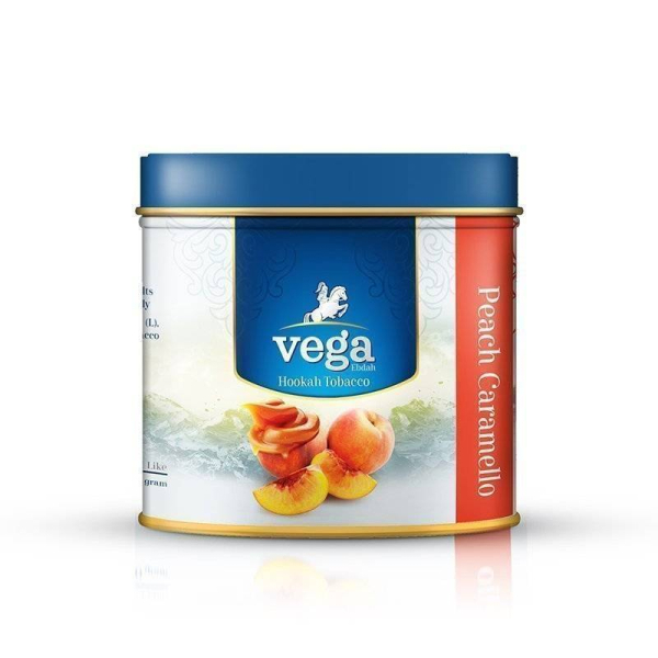 Табак Vega Peach Caramello 100 грамм в Иркутске