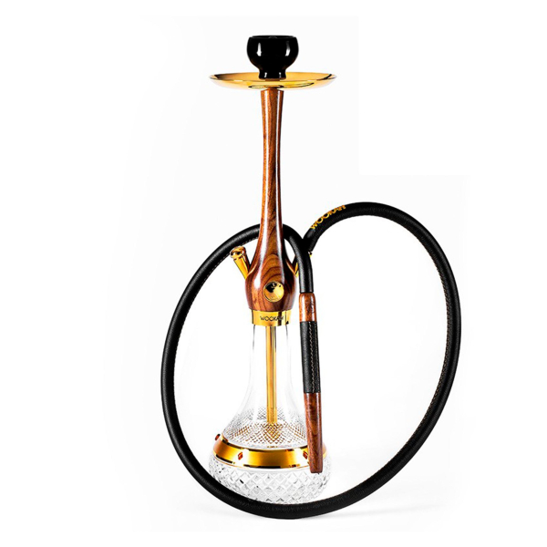 Кальян Wookah Walnut Gold Amber Click (золотой, 64 см) в Иркутске