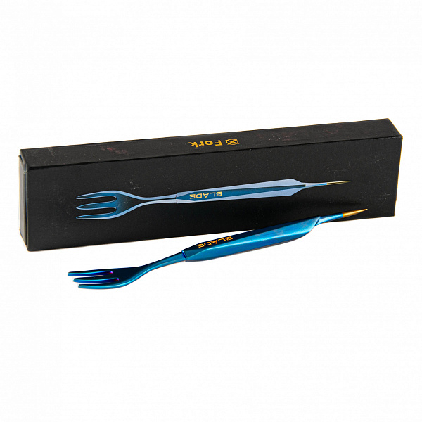 Вилка-шило Blade Hookah Blue Matte в Иркутске